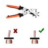 Revolving Punch Plier Leather Hole Punch Set for Belts Watch Bands Straps Dog Collars Saddles Shoes Fabric Craft Project