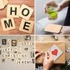 12-30cm Natural Wood Square Slice, Unfinished Wooden Squares Cutouts for DIY Craft, Engraving and Carving, Painting, Door Hanger