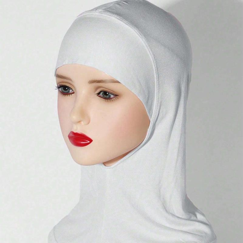1 or 2 pieces of women's Modal underwear, head and neck chin cover, Islamic stretch knitted scarf, hat, instant inner headscarf