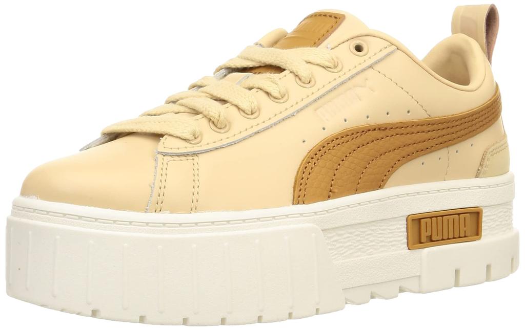 PUMA Maize Luxe Platform 2022 Light Size cm Sneakers, Women's, 383995, Fall/Winter Colorway, Sand, 24.0