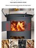 Portable Outdoor Firewood Stove: Multi-Functional and Thickened for Camping, Picnics, and Tea Brewing