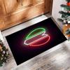 Italy Printed Flannel Area Rug Non Slip Soft Polyester Floor Carpet Indoor Decor Mat for Bedroom Living Room Sofa