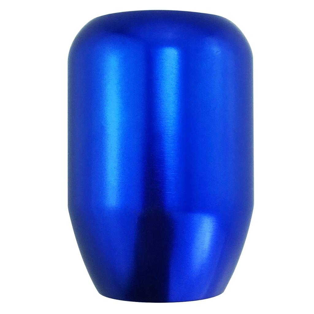 Abfer Short Car Gear Metal Stick Shifter Aluminum Alloy Gear Shifter Universal for Automatic and Manual Car Interior Accessories Knob, 5-Speed Head,