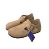 Spring and Autumn leather bag head cork thick sole one pedal lazy shoes all-inclusive single shoes women's