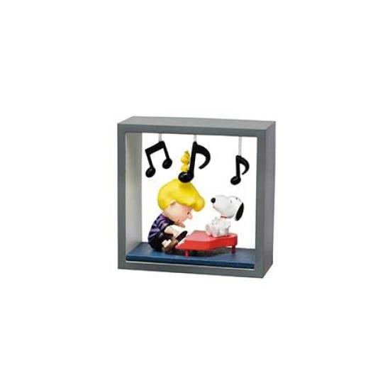 RE-MENT PEANUTS SNOOPY Comic Cube Collection ~A Day In the Life of SNOOPY~ BOX Product, 6 Types, 6 Pieces