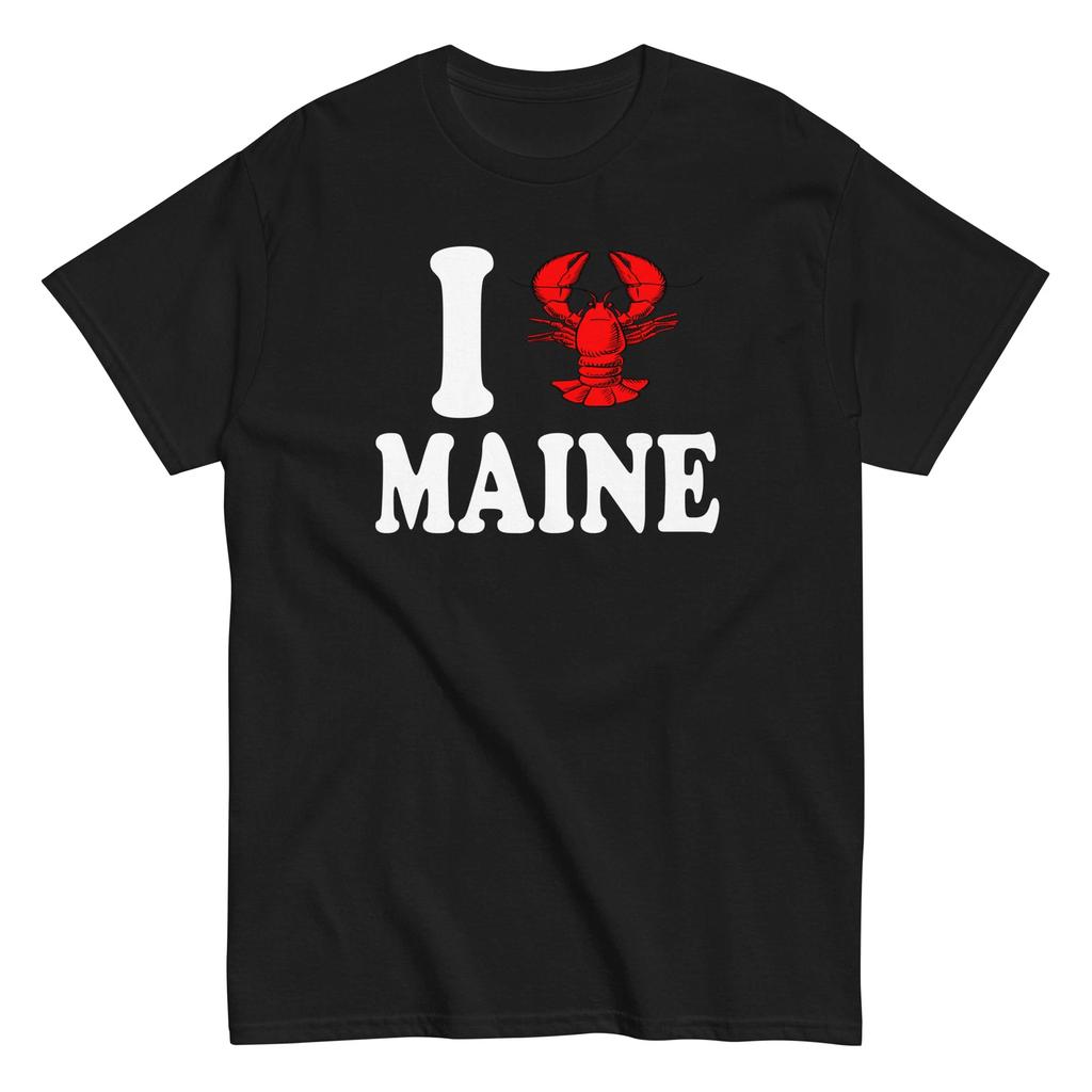 I Love Maine Shirt - Funny Maine Lobster Tee - Unisex
