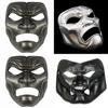 Atemberaubende Schwarz-Silberne Spartaner 300 Kriegermasken Ideal Für Festliche Feiern