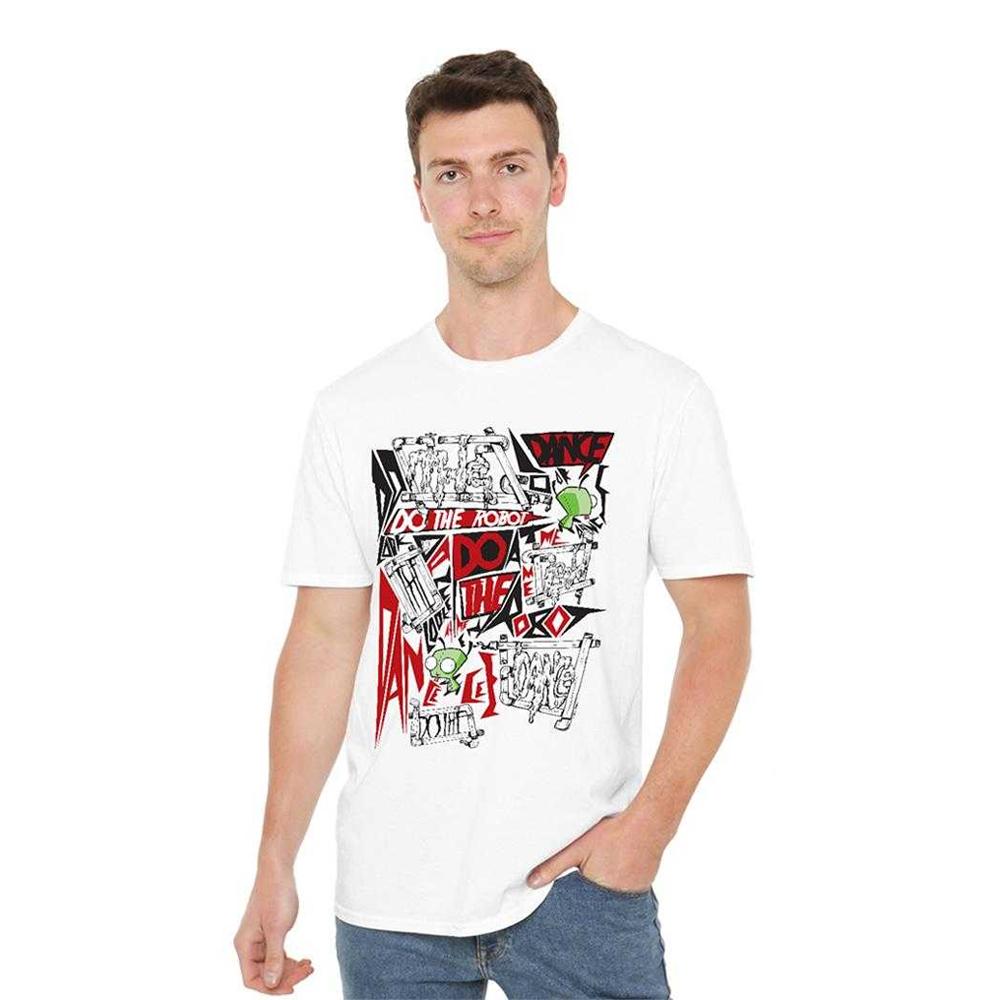 Invader Zim Unisex Adult Do The Robot Gir T-Shirt