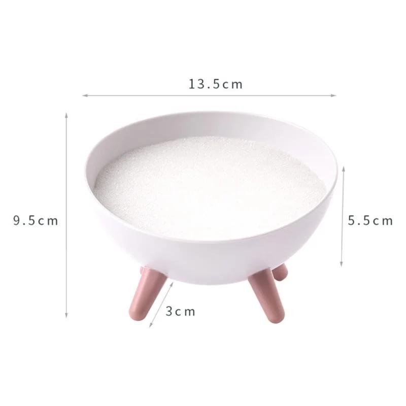Cute Hemispherical Sponge Drain Soap Holder Bathroom Soap Dish Toilet Rack Portable Soap Dishes Bathroom Products
