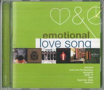 CD VARIOUS - Emotional Love Song CXL0161 EMI 2007 Indonesia Pop Used