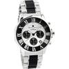 Salvatore Mara Men's Chronograph Watch 10 ATM Water Resistant Business Formal Limited Edition White Black