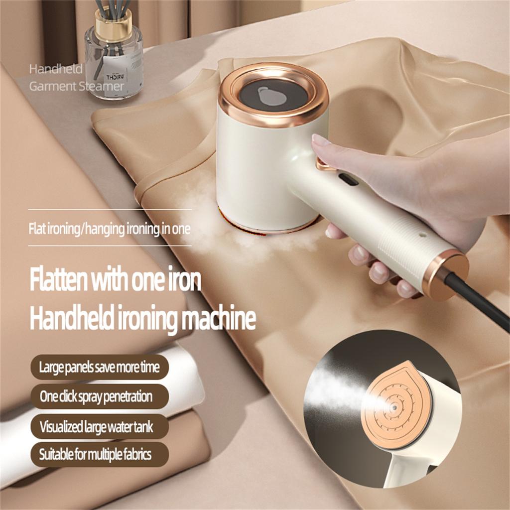 Portable Ironing Machine, Travel Steam Iron, Handheld Ironing Machine For Clothes, Fast Preheating Steam Dry Ironing For Home And Travel