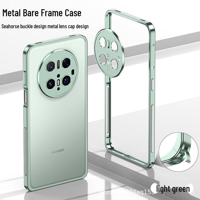 

Huawei Mate70/Mate70Pro/70Pro+ Metal Frame Cross-border Phone Case Mate70pro+ [Frame + Lens]