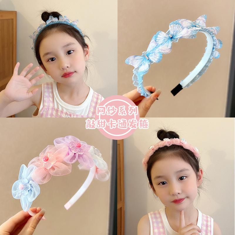 Children'S Headband Kulomie Series Hair Accessories With Teeth, Non-Slip And Non-Hurt Hair Headband, Little Girl Finishing Broken Hair Card Headgear