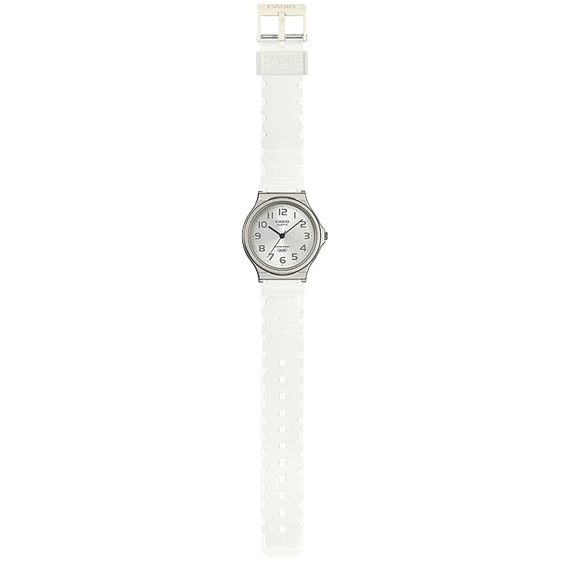 [Casio] Casio Collection Watch [Domestic Genuine Product] MQ-24S-7BJF Unisex Clear White