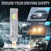 2PCS 3570 CSP Chips 30000LM High Power LED Headlights 6000K Super White Plug and Play Car Bulbs 12V For Citroen Xsara 2002-2004