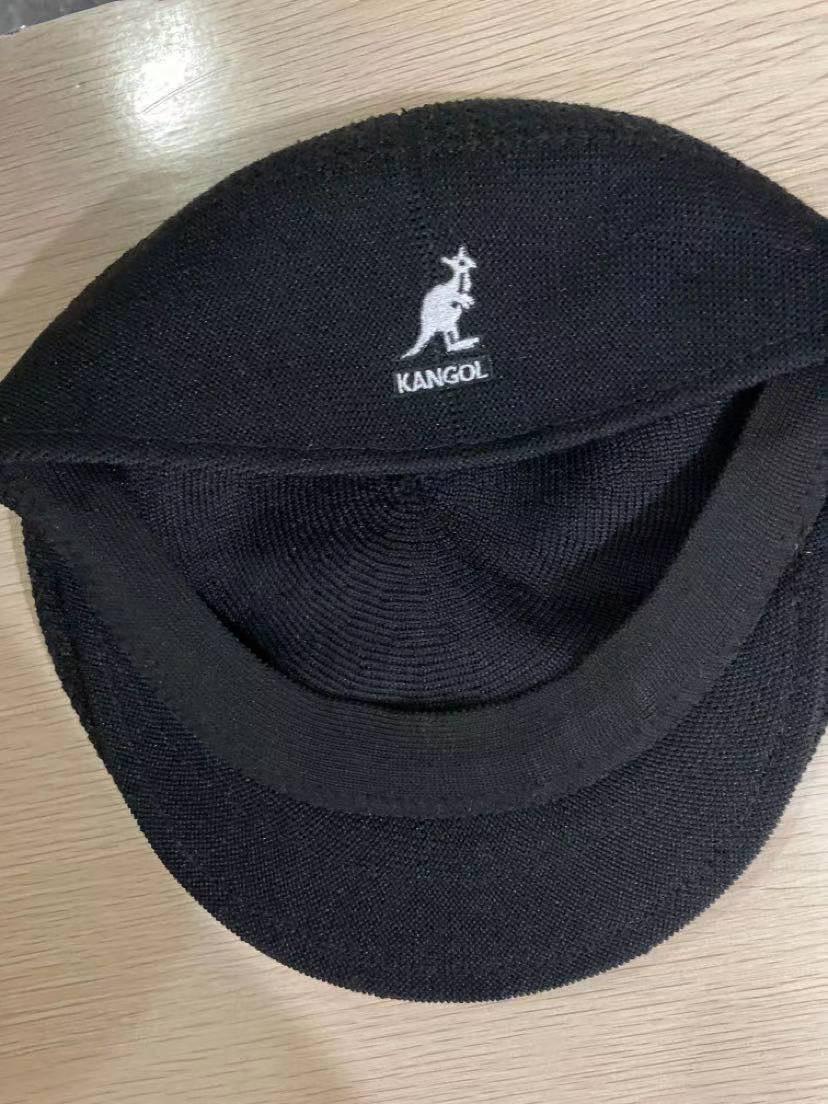 KANGOL Унисекс Летний Сетчатый Берет - Ветрозащитная Плоская Кепка в Стиле Хёны M (56-58cm)