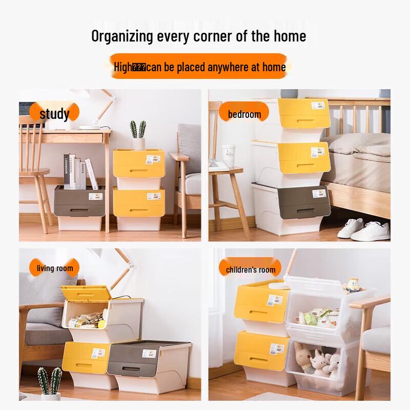 Chahua Slanted Opening Multi-Layer Storage Basket