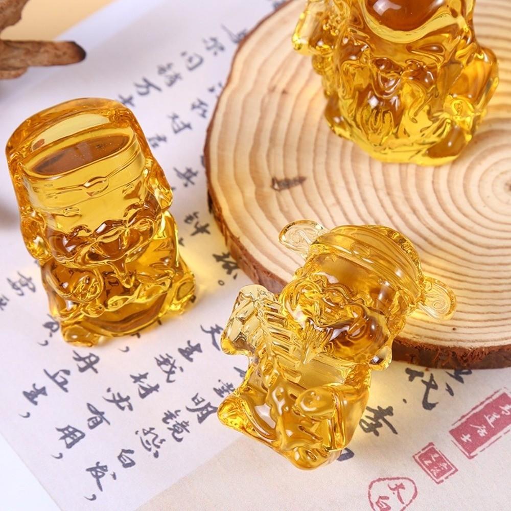 Good Luck Five Gods of Wealth Statue God of Wealth Decoration Desktop Jewelry Five Fu God of Wealth Chinese Home Decoration