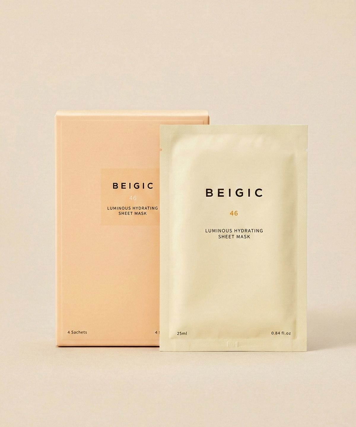Luminous Hydrating Sheet Mask 1 BOX (4 sheets)