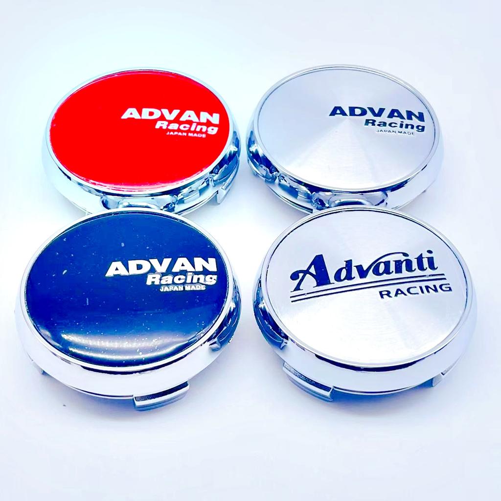 4PCS/Lot High Quality 65MM Car Wheel Center Hub Caps for ADVAN Racing WHEEL Emblem Logo Car Styling Accessories