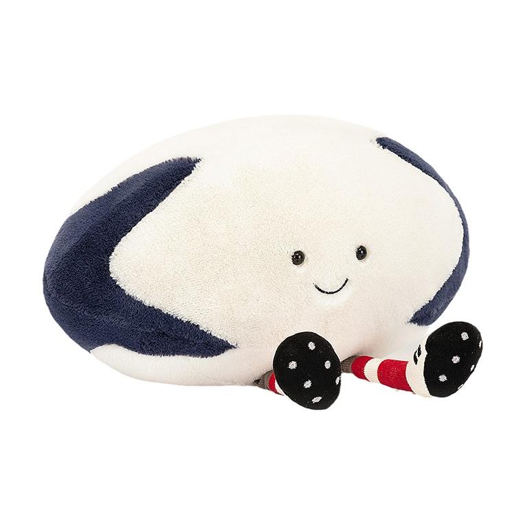 

JELLYCAT Fun Sports Series Rugby Companion Comfort Doll Plush Doll 23cm high Box Not Included