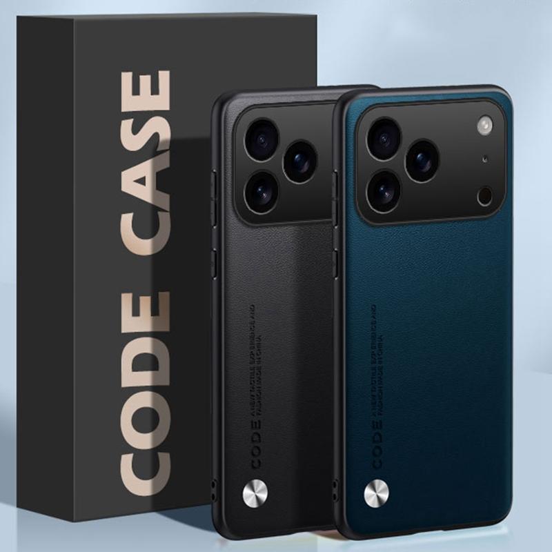 Luxury PU Leather Case For iPhone 17 Pro Max Back Cover Silicone Full Protection Phone Case For iPhone Air iPhone17 Pro 5G Coque