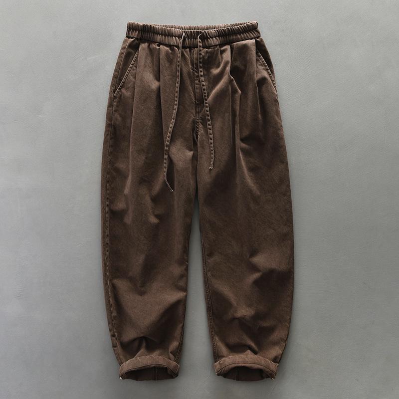 Z675 Men's Retro Casual Autumn Trousers