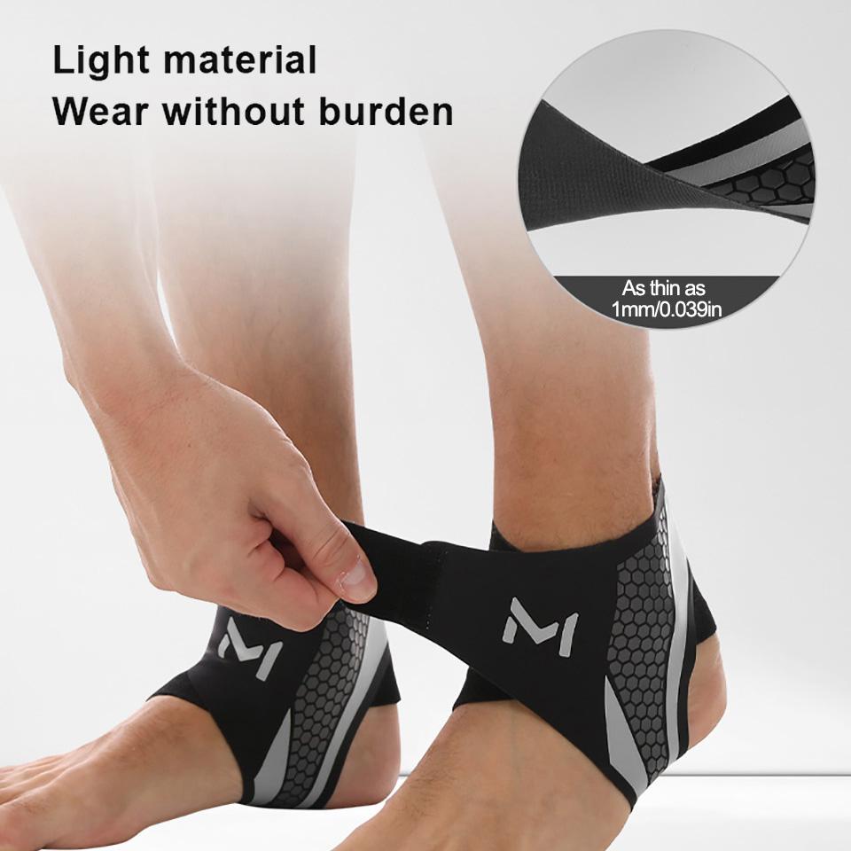 1Pcs Ankle Support Light Thin Breathable Pressurized Fixation Prevent Ankle Sprains Tendon Injury Ankle Joint Protective Cover