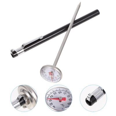 Edelstahl Küchenthermometer Sonde Lebensmittel Kochen Kaffee Milch Thermometer -10~100 Grad Celsius Temperaturmessung