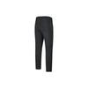 FILA Fitness Series Solid Color Mid-Rise Straight Leg Casual Pants Men Bottoms Black A11M341606F-BK