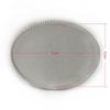 Oval Antique Tin Belt Buckle for Men's Western Cowboy Jeans - Retro Casual Fashion Alloy Design