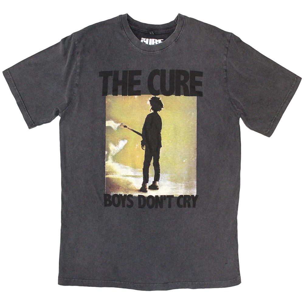 The Cure Stone Wash T-Shirt: Boys Don t Cry Box OFFICIAL NEW S