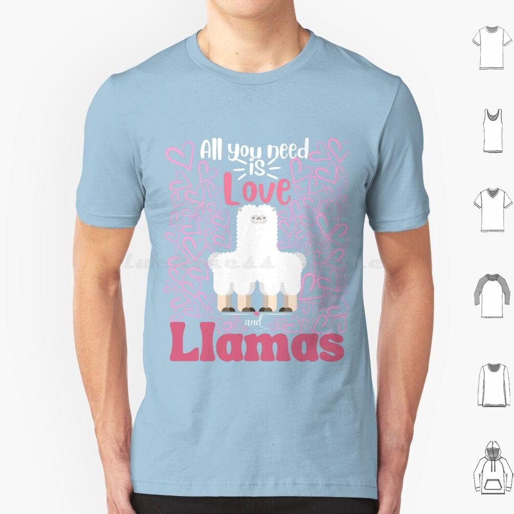 Llama Valentine Puns T Shirt Big Size 100% Cotton Cute Llama Valentine Puns Llama Valentine Puns Love Cool Llama Valentine Puns