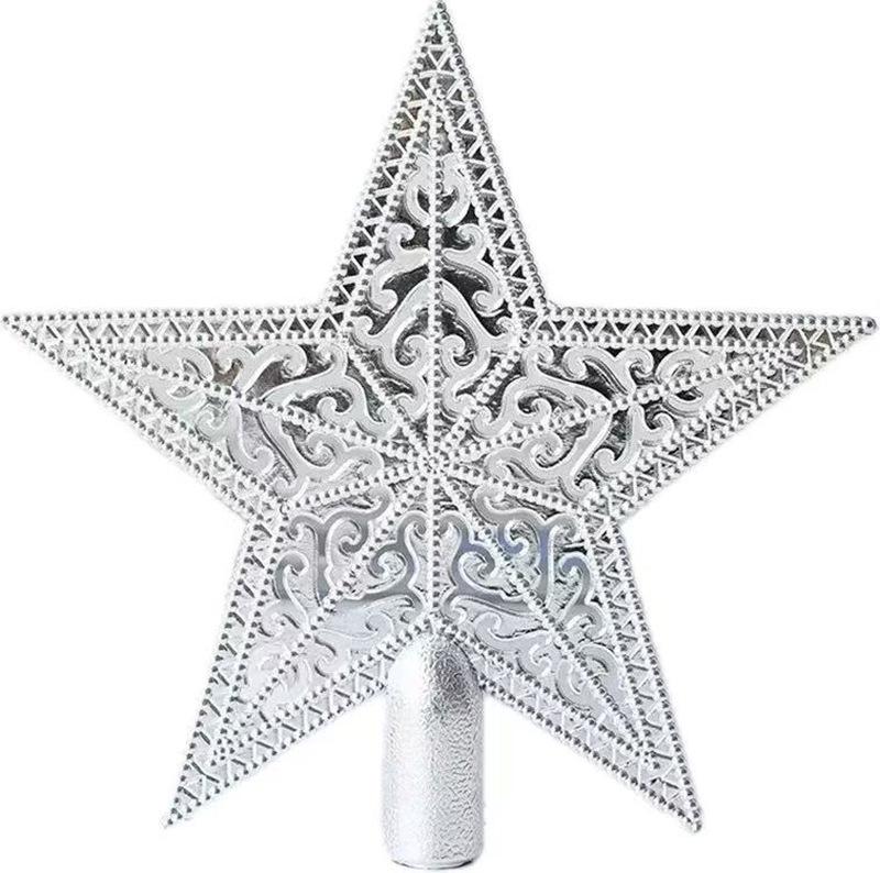 Christmas Tree Decorations: Auspicious Clouds & Five-Pointed Star Tree Topper