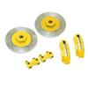 2pcs RC Brake Disc RC Simulation Aluminum Wheel Brake Discs for TRAXXAS TRX4 TRX6Yellow