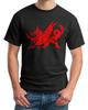 WELSH DRAGON T-SHIRT - National Emblem of Wales - Y DDRAIG GOCH CYMRU - S To 5XL