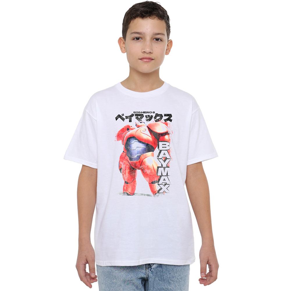 Big Hero 6 Boys Baymax Poster T-Shirt