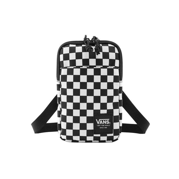 

New Vans Polyester Shoulder Bag, Crossbody Bag Unisex Black White VN0A5I1N56M 10.9*2.0*17.0CM