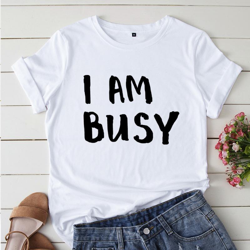 

Летние туфли с короткими рукавами и высоким каблуком из чистого хлопка с принтом, свободные туфли с круглым вырезом и короткими рукавами, женские футболки S