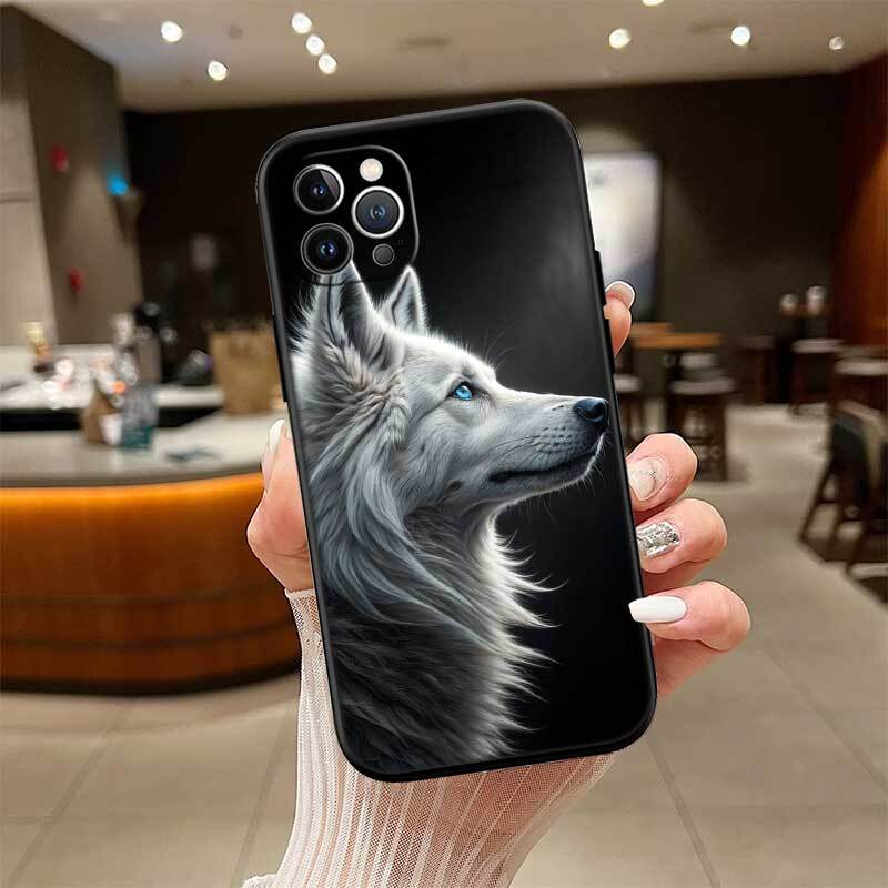 Animal Wolf Phone Case for Redmi Note 12 12S 12C 13 13C 13R 14 14S 14R 14C 11A 13X A3 A3X A4 A5 Pro Max Plus