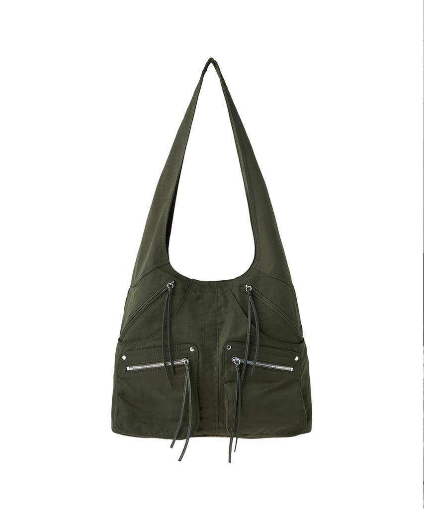 Debbyoung Cargo Shoulder Bag [Khaki]