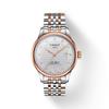 Edelstahl silbernes Zifferblatt Herren Modeuhr T006.407.22.036.01