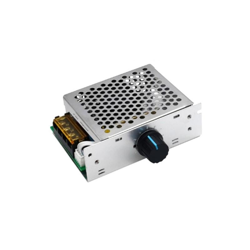 

Metal and Plastic Variable Speed Regulator with Dimming and Temperature Adjustment for Lighting and Fan Control