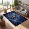 Manchester City Geprint Flanellen Vloerkleed Niet-Glijdend Zacht Polyester Vloerkleed Binnen Decoratie Mat voor Slaapkamer Woonkamer Bank