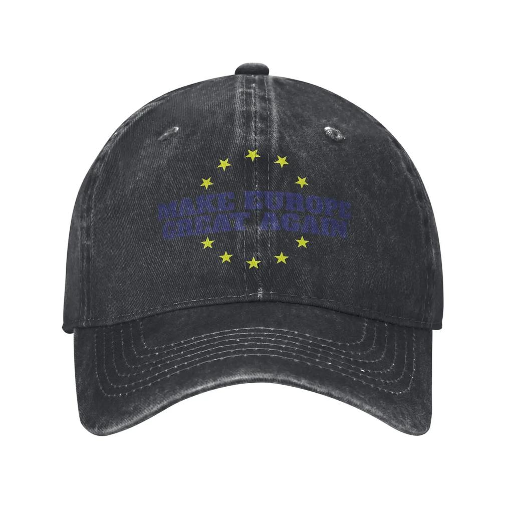 Make Europe Great Again  Casual Baseball Cap For Couple Women Spring  Kpop Rock Hip Hop Hats Fashion Dropshipping Snapback Cap