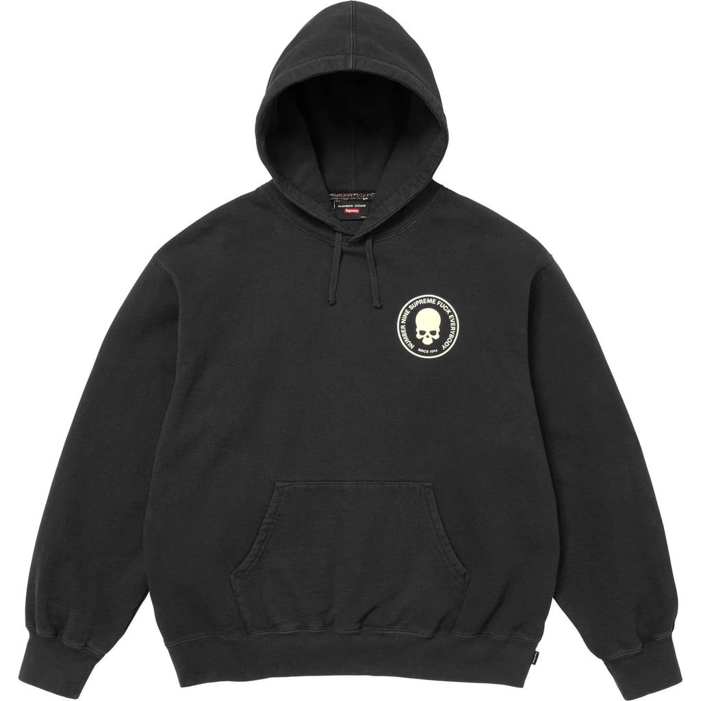 Supreme Number (N)ine Hooded Sweatshirt Black
