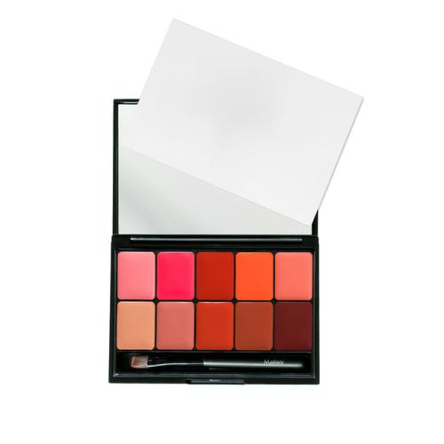Mustaev 10 Color Lip Pro Palette