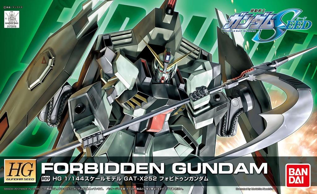 HG Forbidden Gundam Suit Gundam 1/144 R-09 GAT-X252 (Mobile SEED)