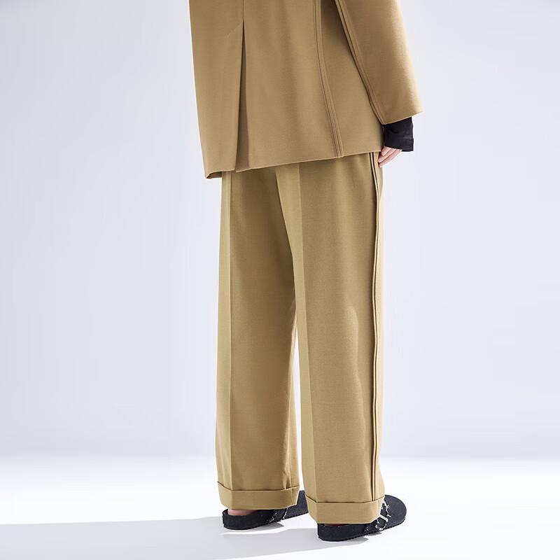 Women's High-Waisted Wide-Leg Suit Pants